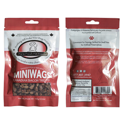 Farm Fresh MiniWags Bacon Treats 100g