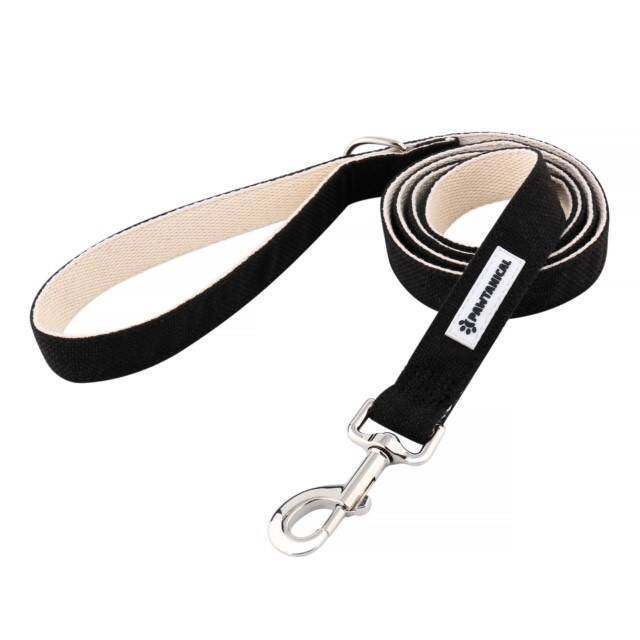 Pawtanical Hemp Leash Black (Lg)